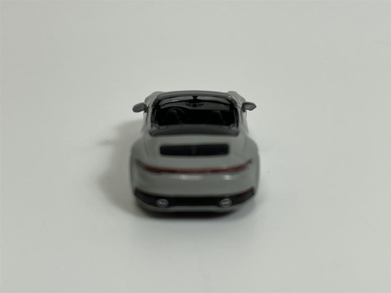 Porsche 911 Carrera 4S Cabriolet 2019 Grey 1:87 Scale Minichamps 870068330