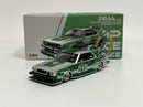 Skyline 0210 Kaidi Racer Bosozoku Style Silver Green 1:64 Pop Race PR640061