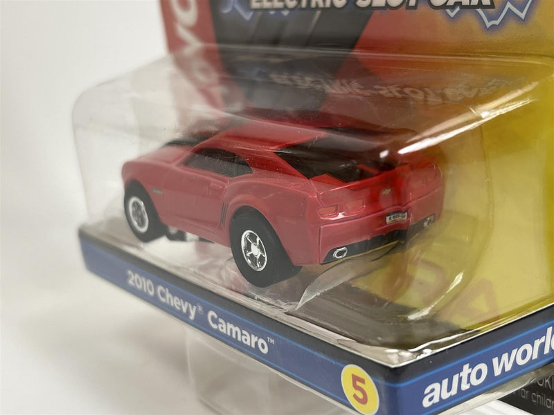 2010 Chevy Camaro Red HO Scale Slot Car X Traction Auto World SC373-5