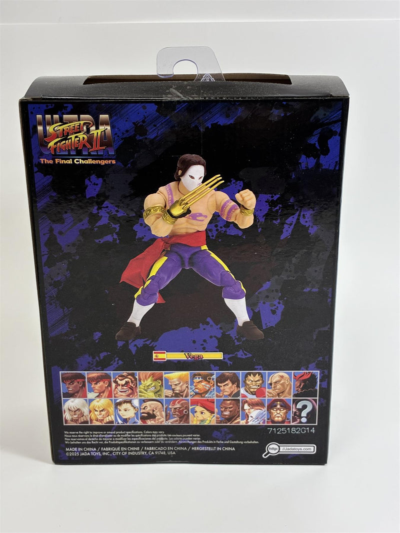 Ultra Street Fighter II The Final Challengers Vega 6 Inch Figure Jada 35172