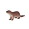 Common Otter Wildlife Toy Figure 8 cm Length Approx Mojo Fun 387128