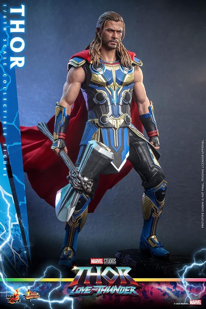 Thor Action Figure Thor: Love and Thunder 1:6 Scale Hot Toys 911309