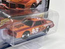 1982 Pontiac Grand Prix Stock Car 6 Cans of Deep Red with Orange 1:64 Johnny Lightning JLSF024B