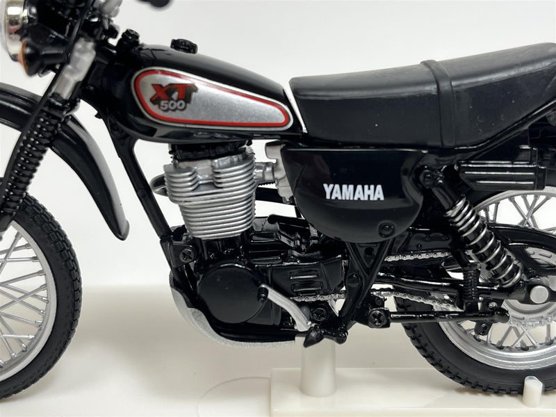 Yamaha XT500 1988 Motorbike Black Silver 1:18 Scale Norev 182045