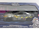 Mechagodzilla Figure and 2009 Nissan GT-R R35 Ben Sopra 1:24 Scale Jada 36285