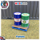 Slot Car Trackside Scenery 4 x Pallet Kit Mix 1:32 Scale Wasp P