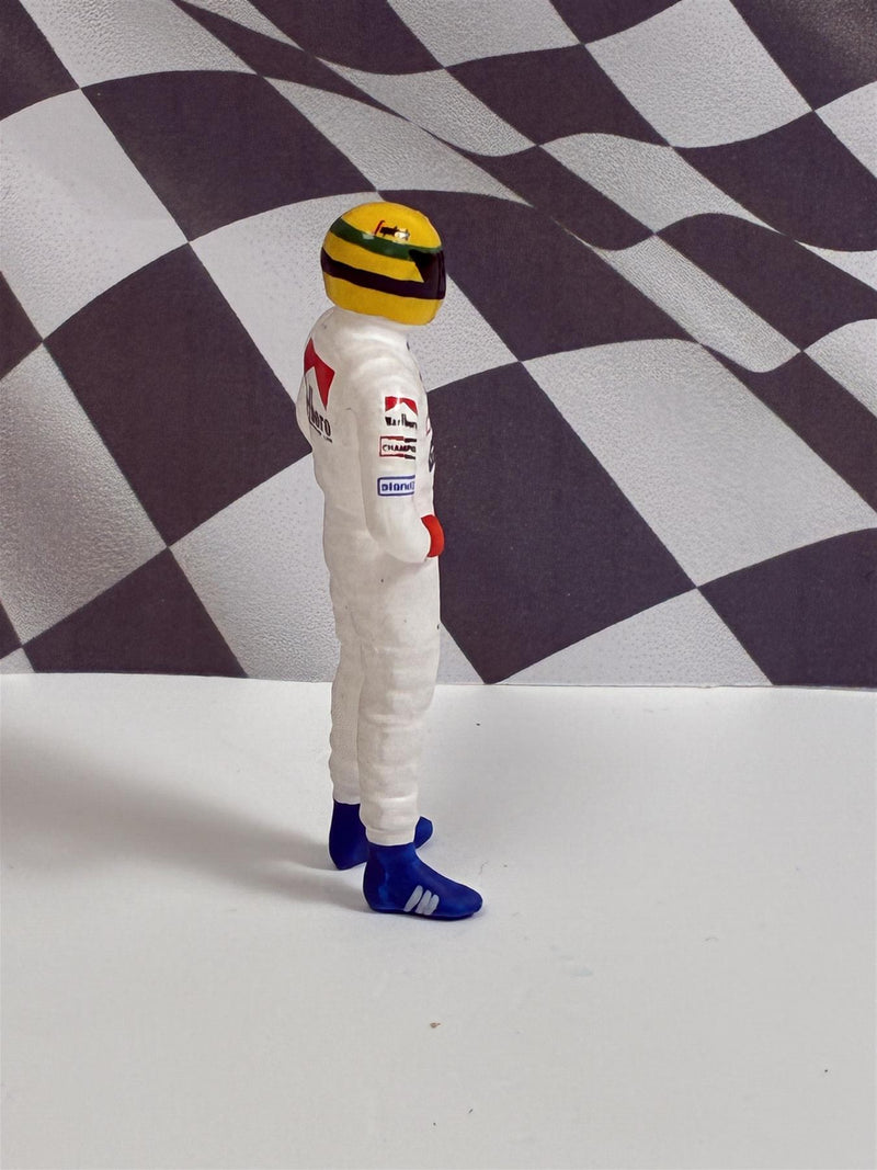 Ayrton Senna Tolmen Figure 1:43 Scale Cartrix CT33