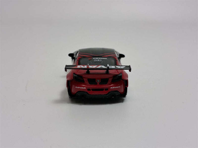 Toyota GR86 HKS Type R ADVAN RHD 1:64 Scale Mini GT MGT00956R