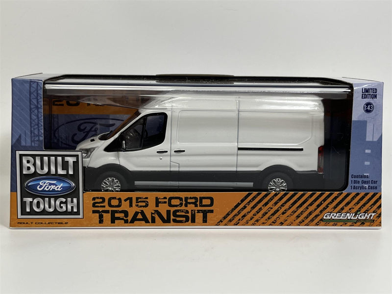 2015 Ford Transit White 1:43 Scale Greenlight 86039