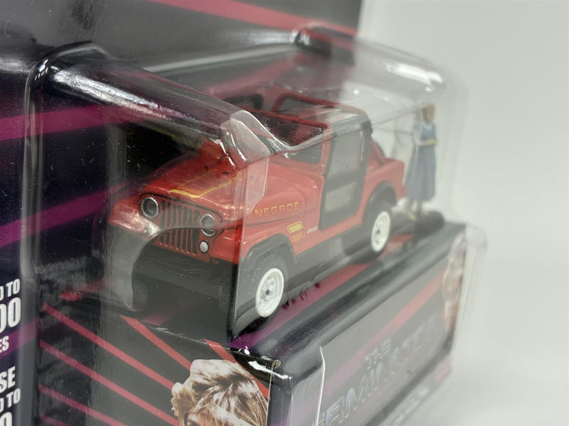 The Terminator 1983 Jeep CJ-7 Renegade and Sarah Connor Figure 1:64 Greenlight 51211