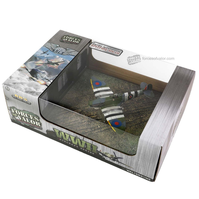 Supermarine Spitfire MK.IX RAF Normandy 1944 1:72 Scale Forces of Valor  812005C