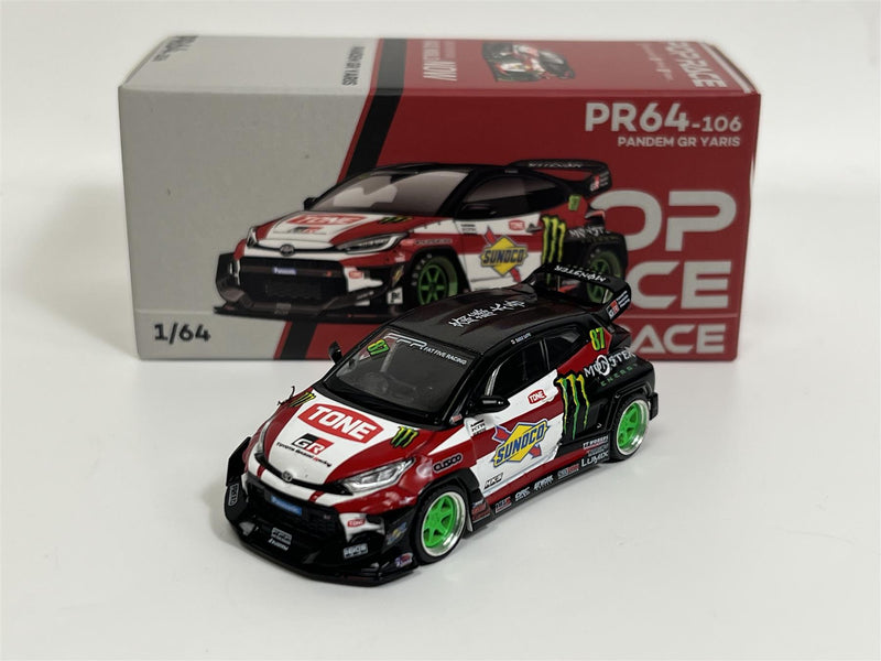 Pandem GR Yaris Daigo Saito 1:64 Scale Pop Race PR640106