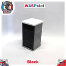 Portable Toilet Black Slot Car Track Scenery x 1 1:32 Scale Wasp P