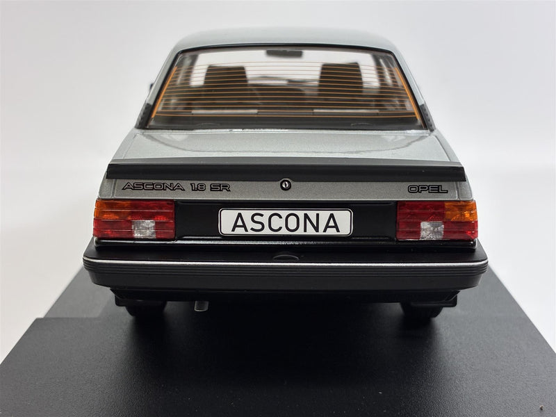 1981 Opel Ascona C SR Silver 1:18 Scale Model Car Group MCG18460