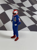 Clay Regazzoni Ferrari Metal Figure 1:43 Scale Cartrix CT049A