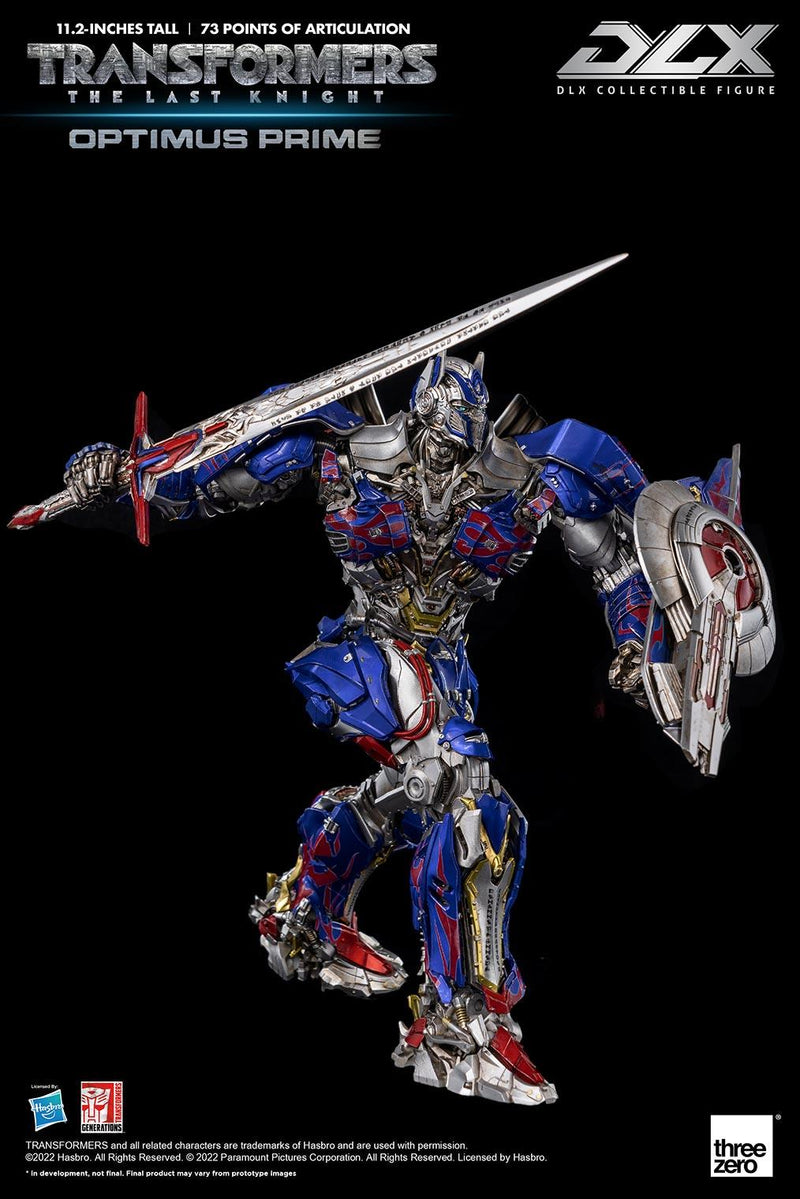 DLX Optimus Prime Transformers The Last Knight Articulated Figure threezero TZ04570W0