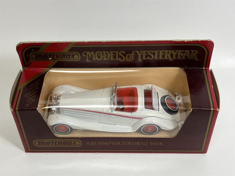 Mercedes Benz 540k 1938 1:45 Models Of Yesteryear Matchbox Y20D S7