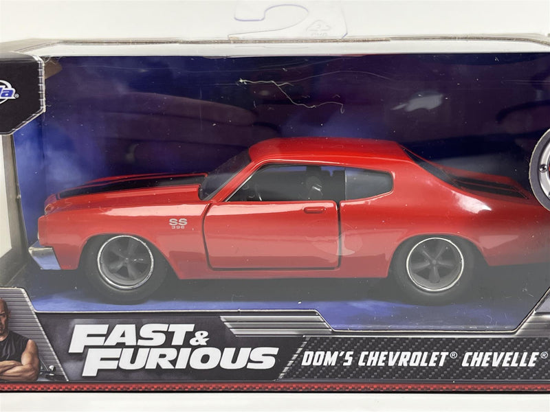 Fast and Furious Doms Chevrolet Chevelle SS Red 1:32 Scale Jada 24075