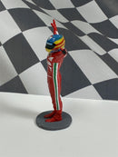 Fernando Alonso Ferrari Diecast Figure 1:43 Scale Cartrix CT056