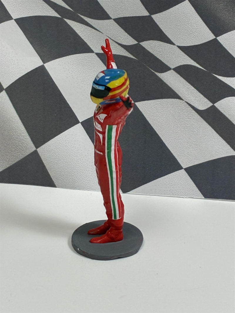 Fernando Alonso Ferrari Diecast Figure 1:43 Scale Cartrix CT056