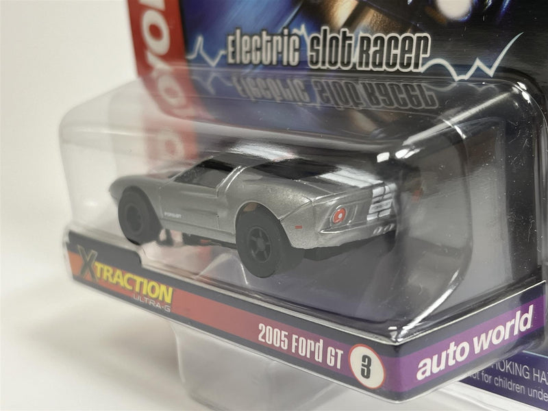 2005 Ford GT Grey X Traction Flame Throwers HO Scale Auto World SC366-3