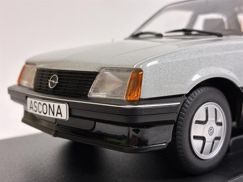 1981 Opel Ascona C SR Silver 1:18 Scale Model Car Group MCG18460