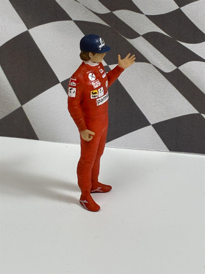 Niki Lauda 1977 with Cap Diecast Figure 1:43 Scale Cartrix CT060