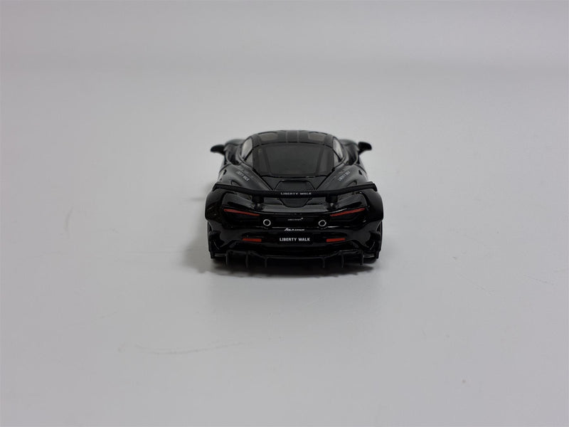 McLaren 720S LB Works Black RHD 1:64 Scale Mini GT MGT00777R