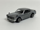 Nissan Skyline 2000 GT R KPGC10 Silver 1:64 Scale Tarmac Works T64G043SL