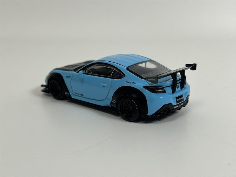 Toyota GR86 LB Nation Baby Blue LHD 1:64 Scale Mini GT MGT00873L