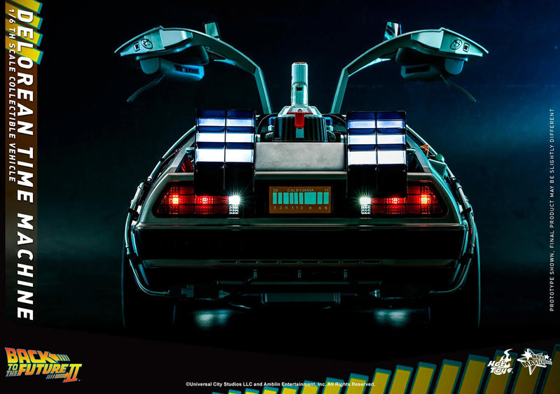 Back To The Future DeLorean Time Machine 1:6 Scale Hot Toys 910430