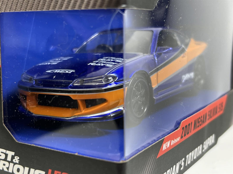 Fast and Furious Twin Set 2001 Nissan Silvia S15 and Brians Toyota Supra 1:32 Jada 253202017