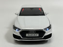 Audi A7 White LHD Light and Sound 1:32 Scale Tayumo 32140017