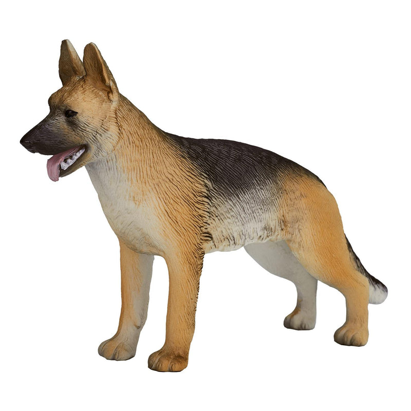 German Shepherd Pet Toy Figure 7 cm Height Approx Mojo Fun 387260