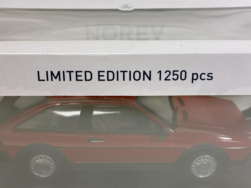 VW Volkswagen Scirocco GTX 16V Red 1:18 Scale Norev 188630