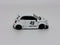 Abarth 595 LB Works Abas Works Gara White LHD 1:64 Mini GT MGT00809L