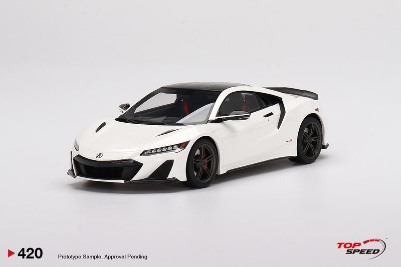 Acura NSX Type S 2022 130R White 1:18 TSM TS0420