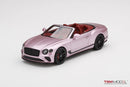 a pink toy car with a convertible top