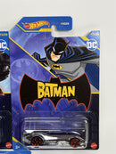 Batman 3 Car Set 1:64 Scale Hot Wheels HDG89