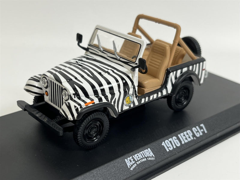 Ace Ventura When Nature Calls 1976 Jeep CJ-7 1:43 Scale Greenlight 86574