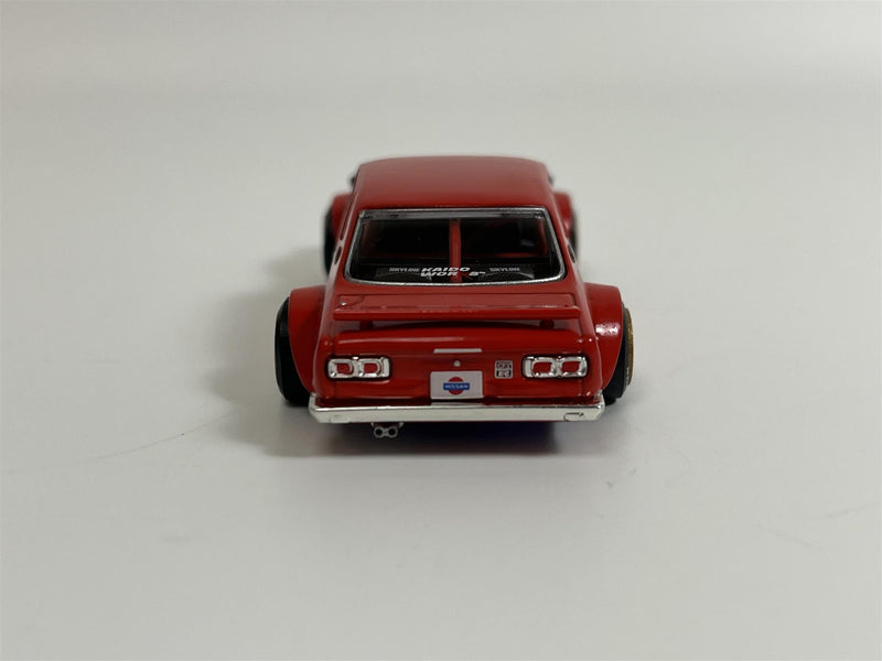 Nissan Skyline 2000GTR Kaido Street V1 Red 1:64 Mini GT KHMG175