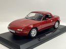 Mazda MX5 1989 Red 1:18 Scale Norev 188020