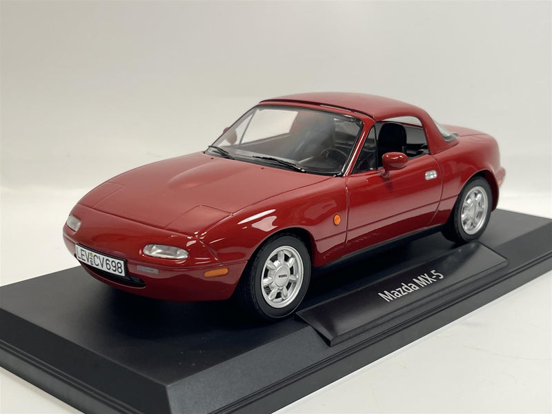 Mazda MX5 1989 Red 1:18 Scale Norev 188020