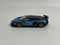 Lamborghini Aventador SVJ 63 Blu Aegir RHD 1:64 Scale Mini GT MGT00784R