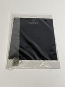 a black cloth in a plastic bag