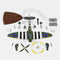 Supermarine Spitfire MK.IX RAF Normandy 1944 1:72 Scale Forces of Valor  812005C