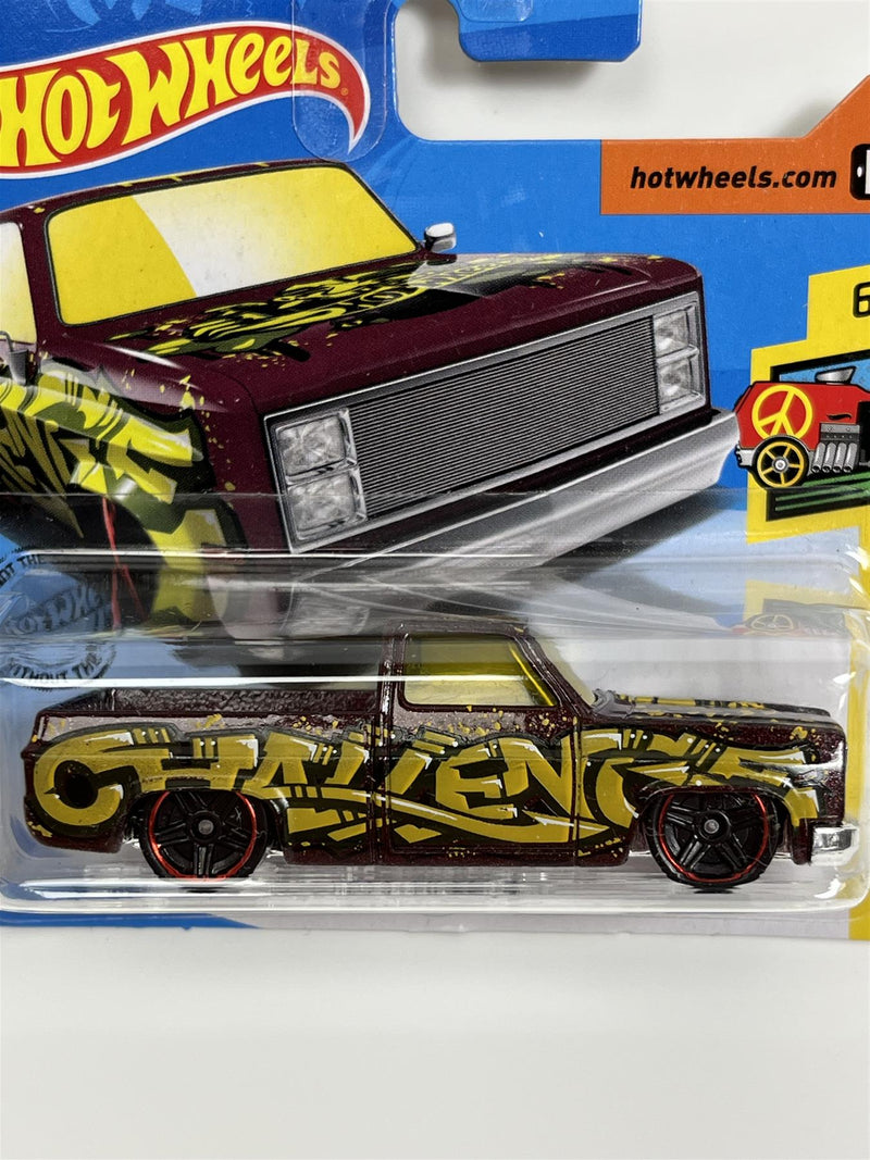 Hot Wheels 1983 Chevy Silverado HW Art Cars 1:64 Scale FYC25D521 B6