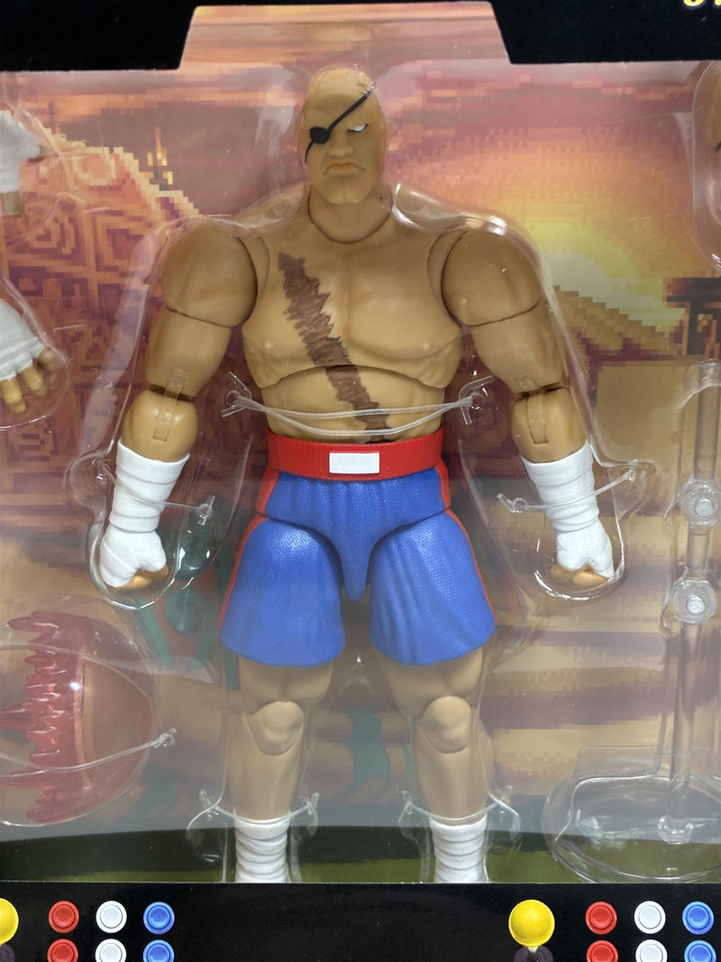 Ultra Street Fighter II Sagat 7.5 Inches Jada 35171