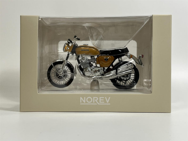 Honda CB750 1969 Orange Motorbike 1:18 Scale Norev 182025