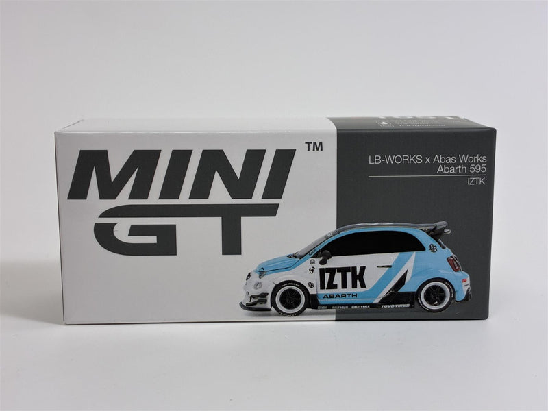 LB-Works x Abas Works Abarth 595 IZTK LHD 1:64 Scale Mini GT MGT01051L